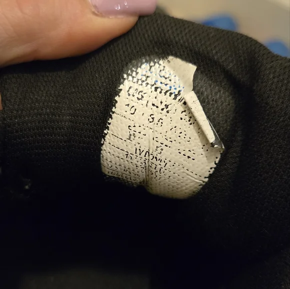 Hoka Bondi 7 Mens Running Shoes Sneakers Black And White Size 10 - Picture 10 of 12